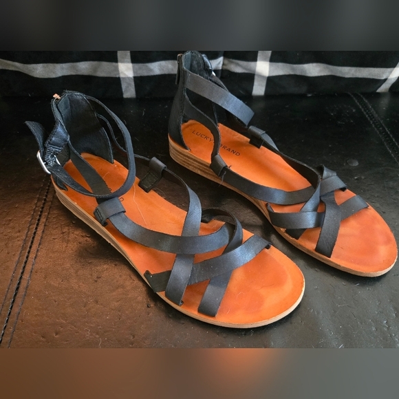 Lucky Brand Shoes - 3/$20 Lucky Brand Black and Tan Women's Sandals